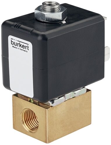 Válvula Solenoide 3/2 NC 20x20 mm SFB Plástico FKM 0-6bar/87psi 24VAC 7012 20076655
