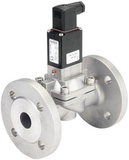 Válvula Solenoide 50 Mm Brida NC Acero Inoxidable NBR 0.2-16Bar/3-232Psi 230VAC Antigolpe De Ariete 5282 20008341