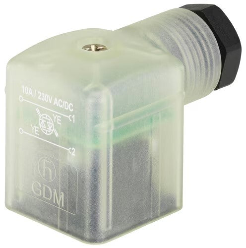Conector 200-240V AC/DC (DIN - A) Con Cable De 3m y LED - Burkert 2518 315336