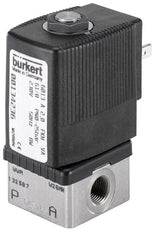 Electroválvula G1/4'' NC Acero inoxidable FKM 0-16bar/232psi 110VAC 6013 351220