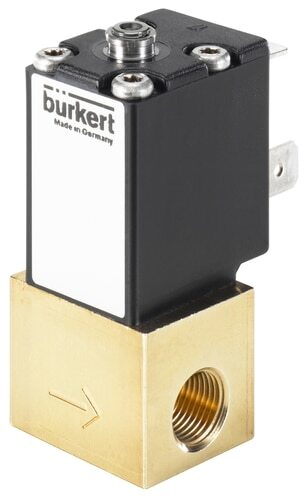 Electroválvula G1/8'' NC Latón FKM -1-8bar/-15-116psi 24VDC 2871 328096