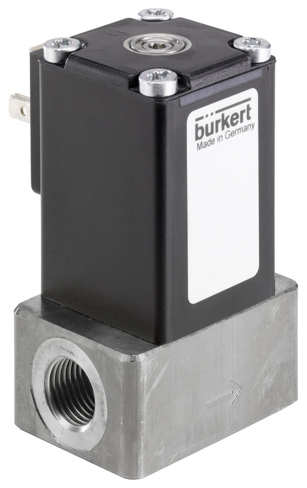 Válvula Solenoide G1/4'' NC Acero Inoxidable FKM -1-8bar/-15-116psi 24VDC 2873 234312