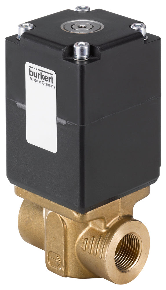 Válvula Solenoide NPT 3/8'' NC Latón FKM -1-25bar/-15-363psi 24VDC 2875 236898