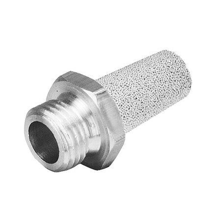 Aventics SI1 M5 Bronce Sinterizado Silenciador Neumático Conexión de Latón [2 Piezas]