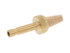 Aventics SI1 6mm Casquillo de Pasador de Bronce Sinterizado Silenciador Neumático