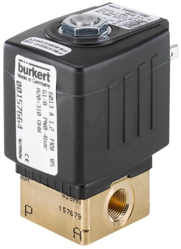 Electroválvula NC Latón FKM sin cuerpo 6013 251172