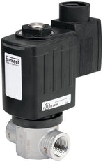 Electroválvula NPT 3/8'' NC Acero inoxidable FKM 0-28bar/406psi 240VAC 6027 307854