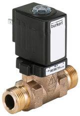 Válvula Solenoide G1'' Macho NC Bronce EPDM 0-10bar/145psi 24VAC Antigolpe De Ariete Agua Potable 6213 312244