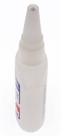 Loxeal Adhesivo Instantáneo 50ml Transparente 2-5s Tiempo de Curado Metal, Plástico, Neopreno/Nbr, Epdm y Superficies de Caucho