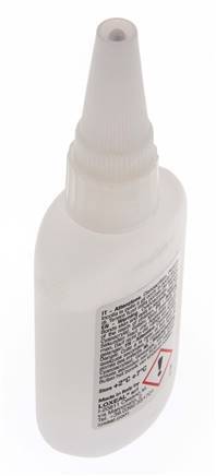 Loxeal Adhesivo Instantáneo 50ml Transparente 2-5s Tiempo de Curado Metal, Plástico, Neopreno/Nbr, Epdm y Superficies de Caucho