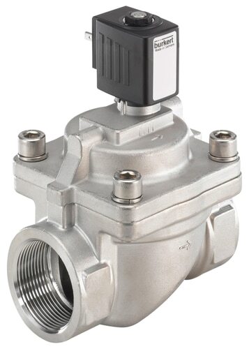 Válvula Solenoide G1'' NC Acero Inoxidable NBR 0.2-16bar/3-232psi 42VAC Antigolpe De Ariete 6281 252181