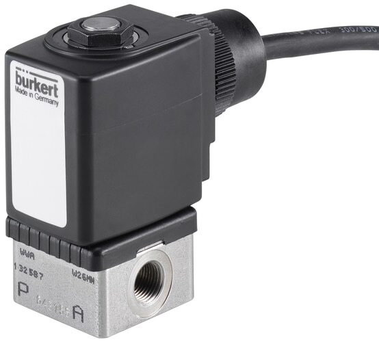 Electroválvula G1/8'' NC Acero inoxidable EPDM 0-16bar/232psi 24VAC/DC 6013 365762