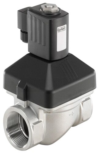 Válvula Solenoide NPT 3/4'' NC Acero Inoxidable EPDM 0-10bar/145psi 24VDC Antigolpe De Ariete 6213 334226