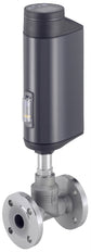 Válvula de globo eléctrica de acero inoxidable DN 50 con controlador de posición - 3361 - 20032794
