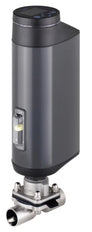 Válvula de Diafragma Eléctrica Acero Inoxidable Controlador de Posición Pinza 1/2''- 3363 - 354552
