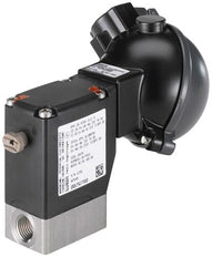 Electroválvula NPT 1/4'' NC Acero inoxidable FFKM 0-10bar/145psi 24VAC/DC ATEX 0330 366258