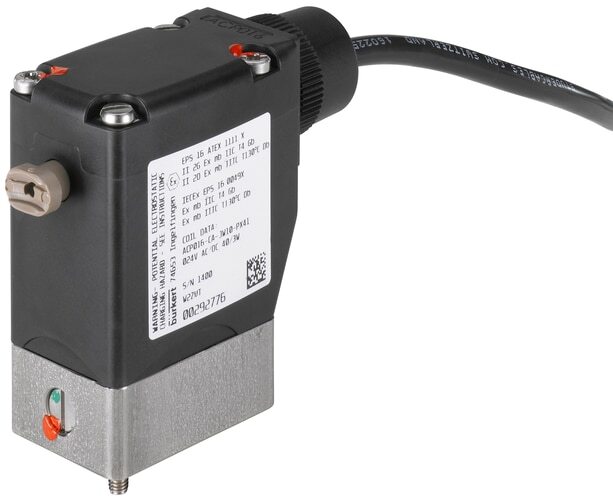 Electroválvula 32x46 mm Brida SFB NC Acero inoxidable FKM 0-5bar/73psi 24VDC 331 302540