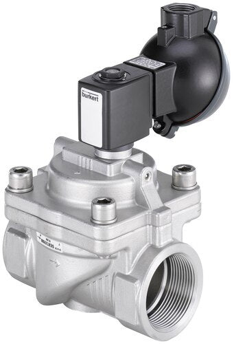Válvula Solenoide G3/4'' NO Acero Inoxidable FKM 0.2-16bar/3-232psi 24VAC/DC Antigolpe De Ariete ATEX 6281 371853