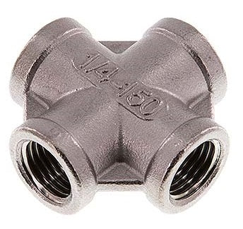 Rp 4'' Femenino Acero Inoxidable Cruz 16 Bar