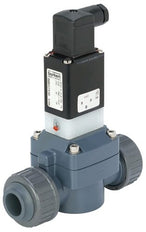 Electroválvula 32 mm Mangas Pegadas NO PVC FKM 0,5-6bar/7-87psi 24VDC 0142 139785