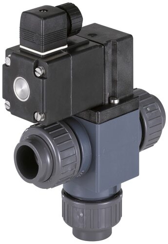 Electroválvula NPT 3/8'' NC PVC FKM 0-3bar/44psi 24VAC/DC Vacío 131 457991