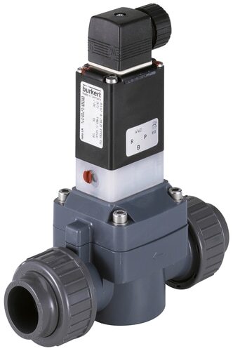 Electroválvula NPT 3/4'' NO PVC FKM 0,5-6bar/7-87psi 120V AC 0142 467410