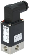 Electroválvula G1/4'' NC PP EPDM -1-1bar/-15-15psi 24VDC 0330 121105