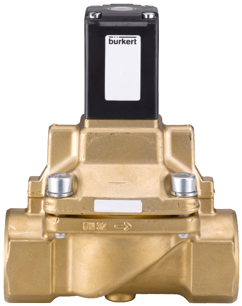 Válvula Solenoide G1 1/2'' NC Latón PTFE 1-25bar/15-363psi 230VAC 5404 85345