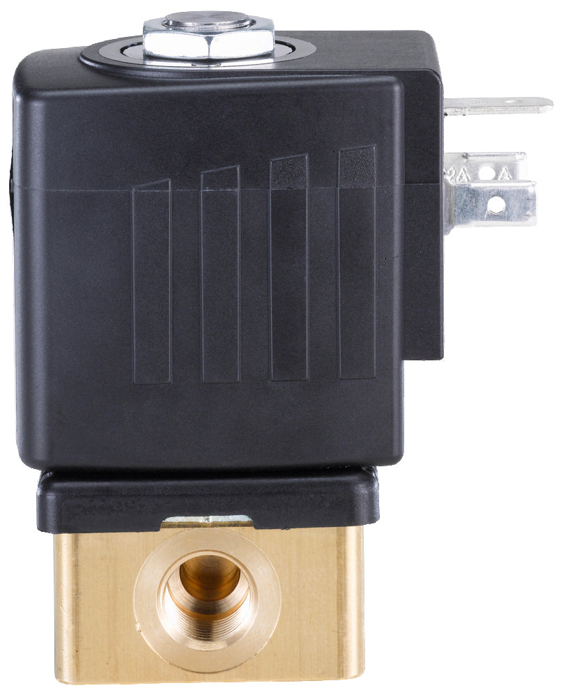 Válvula Solenoide G3/8'' NC Latón PTFE 0-14bar/203psi 230VAC 6013 136026