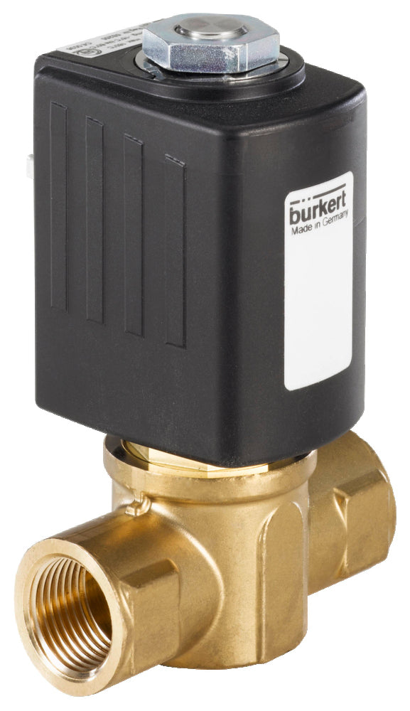 Válvula Solenoide G3/8'' NO Latón FKM 0-8bar/116psi 230VAC 6027 228496