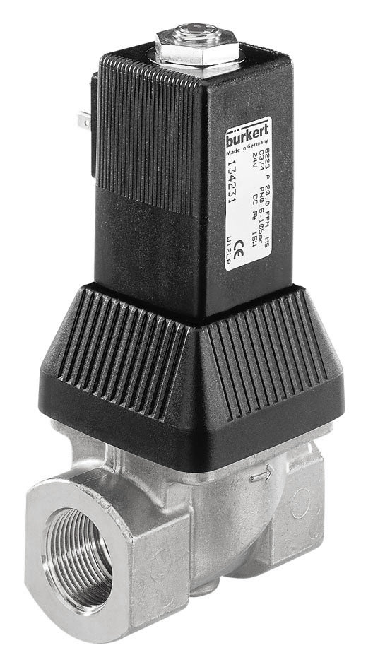 Válvula Solenoide G3/4'' NC Acero Inoxidable FKM 0.5-10bar/7-145psi 24VDC 6223 282987