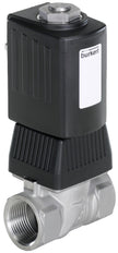 Válvula Solenoide G1/2'' NC Acero Inoxidable PTFE 0-25bar/363psi 24VDC Oxígeno Sin Grasa/Aceite 6240 260258
