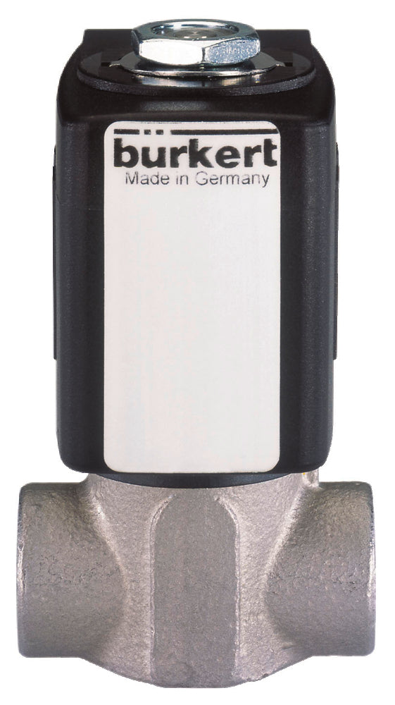 Electroválvula G1/2'' NC Acero inoxidable PTFE 0-25bar/363psi 24VDC 6240 20048027