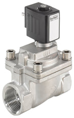 Válvula Solenoide G1'' NC Acero Inoxidable FKM 0.2-16bar/3-232psi 24VAC 6281 221999