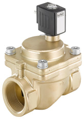 Válvula Solenoide G1 1/2'' NC Latón NBR 0.2-16bar/3-232psi 120VAC 6281 298713