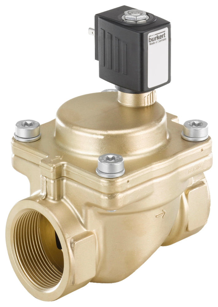 Válvula Solenoide G1 1/2'' NC Latón NBR 0.2-16bar/3-232psi 24VAC 6281 263372