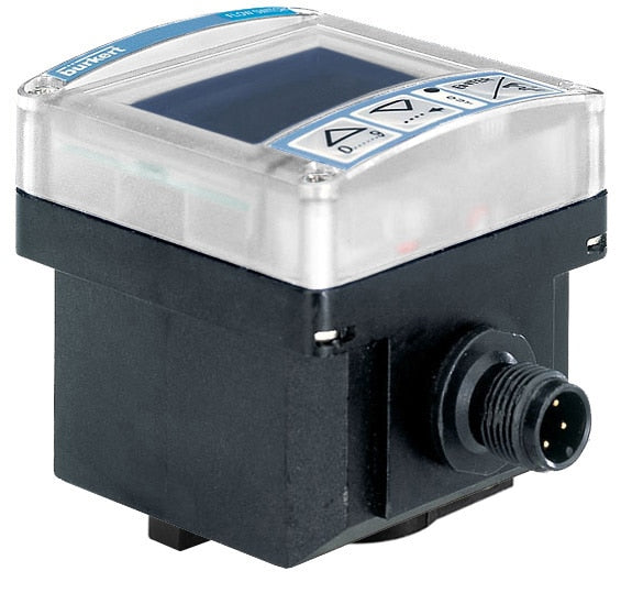 Electrónica del caudalímetro de rueda de paletas, salida de relé, pantalla (requiere el racor S030) - Bürkert SE32 - 560547