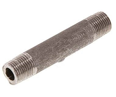 R 3/8'' Espiga doble de acero inoxidable 20 Bar DIN 2982 - 500mm