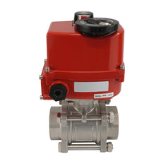 G1'' 2 Vías Acero Inoxidable Válvula De Bola Eléctrica Modulante 24V CA/CC