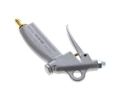 pistola de aire de aluminio de flujo ajustable de 9 mm con boquilla corta