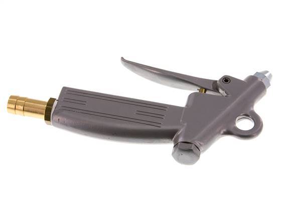 pistola de aire comprimido de aluminio de 13 mm con boquilla corta