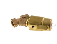 G3/4'' PTFE/NBR 16bar NC Válvula de asiento inclinado Latón AL2