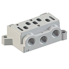 Placa Base SMC G1/8'' Tamaño 1/2 Para La Serie EVS1-01/1-02 - VS1-02-A01F