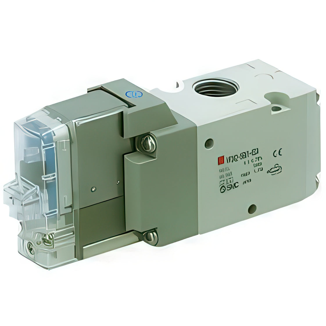 SMC Válvula Solenoide Neumática De 3/2 Vías En Línea G1/2'' - VP742-4YOD1-04FB