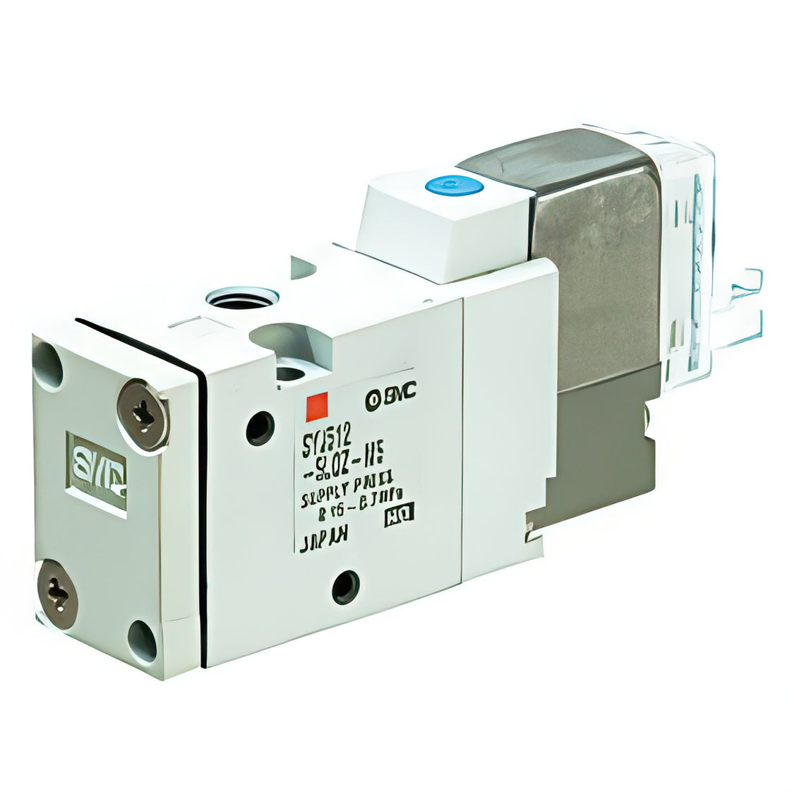 SMC Válvula Solenoide Neumática De 3/2 Vías Placa Base - SYJ314-5LOU-Q