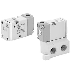Válvula De Aire En Línea SMC De 3/2 Vías M5x0.8 - SYJA512-M5