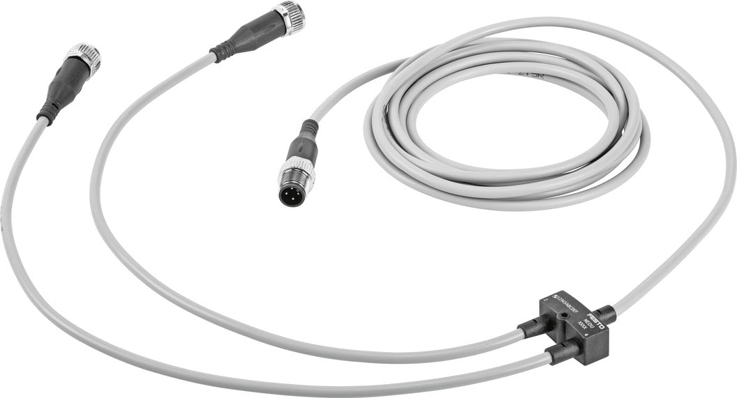 Festo Y-Distribuidor Con Cables En Ambos Extremos 2.5m/0.3m 4A IP65 IP68 IP69K/ - 8035775