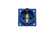 Martin Kaiser 1-Way Flush-Fitting Socket IP20 Azul - 386/1/bl [45 Piezas]