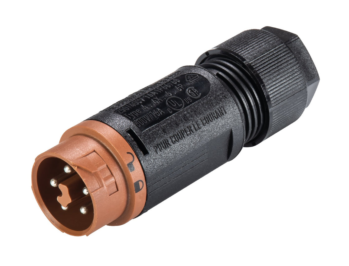 Wieland RST MINI Conector 16A Tornillo Macho - 46.052.4550.4 [100 Piezas]