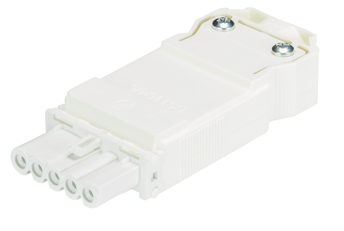 Wieland Gesis Mini Conector 5P Tornillo 16A 250/400V - 91.951.4053.0 [50 Piezas]
